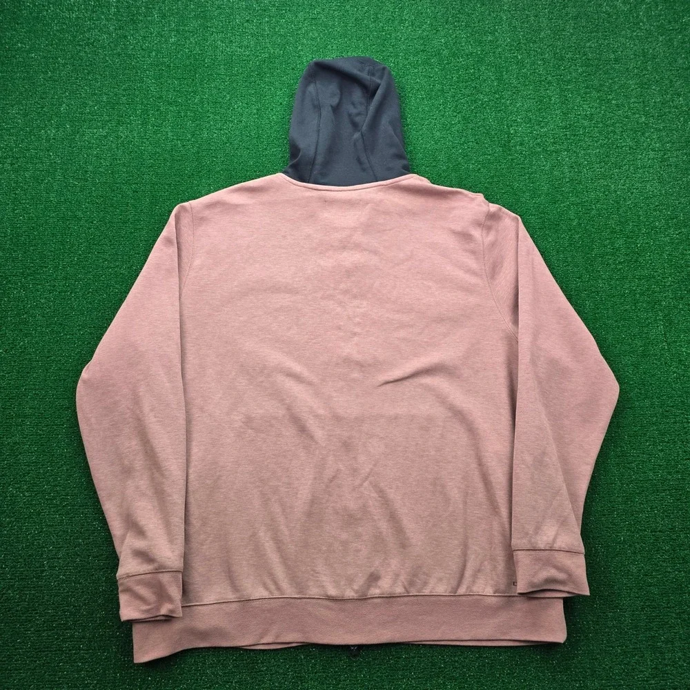 Nike Air Jordan Hoodie Jacket Mens 2XL Coral Pink Black Full Zip Tech DJ0875-668
